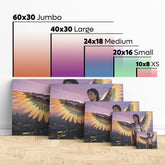 Wings of Pop: Michael Jackson - High-Quality Canvas Print | Custom Photo Canvas Print, Also Custom Canvas Prints with Your Photos